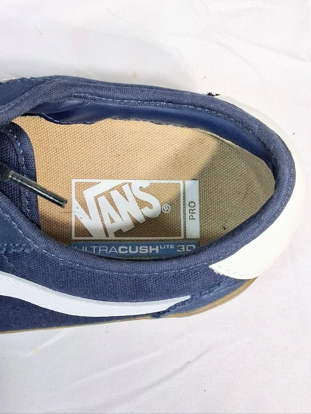 Size 10 Vans Suede Blue  Gum Soles Chima Ferguson Durable Pro Skateboard Shoes